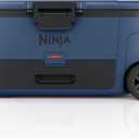 Ninja | Cooler | FrostVault 65QT Cooler with Wheels | Insulated with Temp Dry Storage Drawer | Keeps Ice Cold for Days | for The Beach, Camping, Picnics & More | Lakeshore Blue | FB265BL