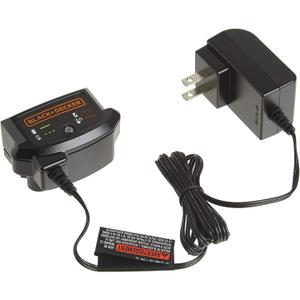 BLACK+DECKER 20V MAX Lithium Battery Charger, Compatible with 12V and 20V Battery, Battery Sold Separately (LCS1620B)