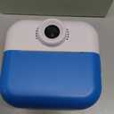 Kids Camera Instant Print for Christmas Birthday Gifts Age 4-12,Front Rear Dual Selfie Camera with 1080P Videos Toddler Portable Travel Toy 6 7 8 9 Year Old Boys Girls-Blue