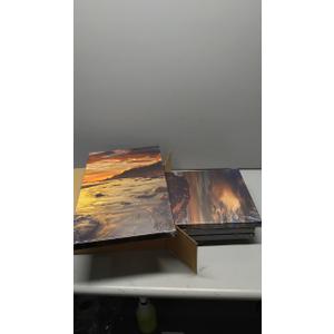 Nachic Wall Ocean Beach Pictures Portland Lighthouse Wall Art Canvas Coastline Sunset Landscape Poster Prints for Home Living Room Framed 