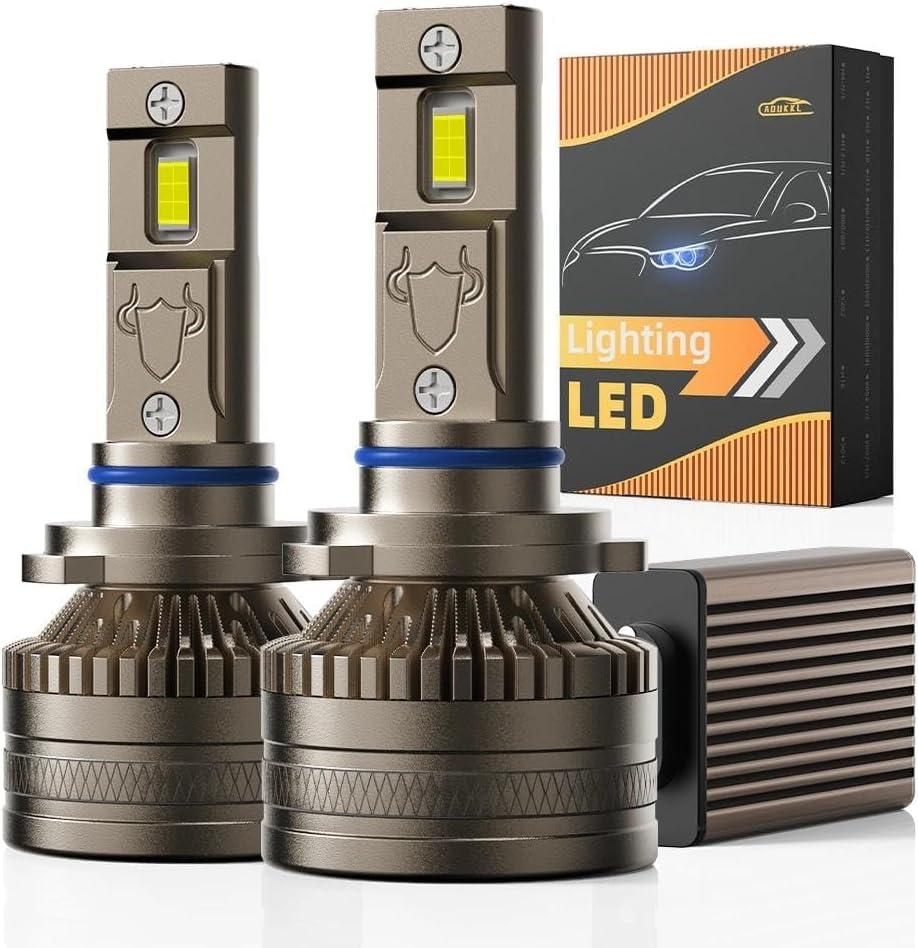 9006/HB4 Bulbs, 6500K Super Bright, Off Road Light or Fog Light Bulbs, Cool White, Plug and Play, Pack of 2