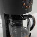 HADEN Coffee Machine, 12 Cup Programmable Drip Coffee Maker with Auto Shut-Off Function and Reusable Washable Water Filter, Black & Copper