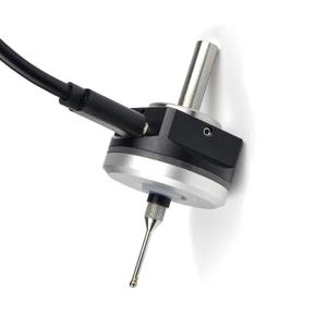 XUNKUNER 3D Edge Finder Touch Probe, CNC XYZ Coordinate Measuring Sensor, 6mm Shank, 2.0mm Tungsten Steel Ball Tip, 2M Cable, Compatible with Mach3 & GRBL for DIY CNC Router Engraving Machine