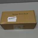 Cisily Sink Caddy Sponge Holder for Kitchen, 304 Stainless Steel Rustproof, Kitchen Sink Caddy with High Brush Holder, Dish Sponge Organizer with Divider(Silver) (9.25)