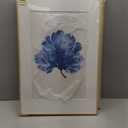 Framed Coastal Coral Wall Art for Living Room, Large Navy Blue Watercolor Coral Artwork for Walls, 3 Piece Minimalist Ocean Beach Marine Plants Pictures Prints for Bedroom Hallway Wall Decor, 16x24 In