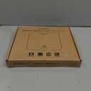 Digital Bathroom Scale for Body Weight: High-Precision 4-Sensor Accuracy, LED Display, 400lb/180kg Capacity, Safe Rounded Corners, Batteries Included