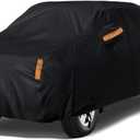 Truck Cover Waterproof All Weather - Pickup Truck Car Cover Fit for Ford F150, Chevrolet Silverado 1500, Gmc Sierra, Ram 1500, Toyota Tacoma (Length Up to 242 inch)