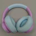 iClever BTH26 Active Noise Cancelling Headphones for Kids, 60H Play Time, Safe Volume 80dBA, Type C Fast Charging, Bluetooth5.4, Kids Bluetooth Headphones with Mic AUX Cord for iPad Airplane, Purple