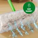 Dry Mop Refills Thickened and Feathery Pads 60 Count for Dirt, Pet Hair and Dust, Compatible with Swiffer Sweeper and ClicLak Regular Mop, Disposable Sweeping Cloths for Floor Mopping and Cleaning