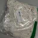 Bohemian Macrame Handmade Fringe Garland, Boho Wall Hanging Decor with Tassels, Multipurpose Macrame Hanging Tassel for Window/wall/Doorway/Basket Decoration Length x Hight 30x9 Beige Color