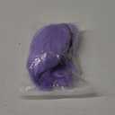 FAELBATY Short Wavy Purple Wigs With Air Bangs Shoulder Length Wig For Women Girls Curly Wavy Synthetic Halloween Cosplay Costume Wigs (12" Purple)