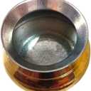 Digitouch Shopee Brass Pongal Pot Set, Cookware with Lid & Ladle, 2.5L, 750 gms, Pongal Panai Set, 2.5 Liters