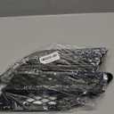 Matte Black Front Lower Bumper Grille Inserts Comaptible For 2009-2011 BMW E90 E91 325i 328i 335i 4DR LCI 51117198901 51117198902