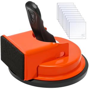 Floor Gap Fixer Tool with 10 Reusable Sticky Pads, Enhanced Suction Cup Laminate/Vinyl Flooring Tool for Fix Gaps, Professional Heavy Duty Floor Gap Repair Kit for Vinyl Plank Hardwood Floor