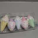 Ice Cream Party Decorations Ornaments, 5pcs Christmas Tree Hanging Candy Gift, Macaron Color Dessert Pendant Set for Xmas New Year Easter Birthday Home Party Supplies (Ice Cream)