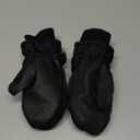 American Trends Toddler Winter Mittens Waterproof Boy Ski Gloves Warm Fleece Snow Mitten for Baby Boy Girl Cold Weather (S, Fits 2-4 years), Pure Black