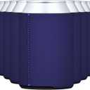 TahoeBay Neoprene Blank Can Coolers (12-Pack) Plain Bulk Collapsible Beer Soda Cover Coolies, Personalized Sublimation Sleeves for Weddings, Bachelorette Parties, HTV Projects (Navy)