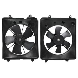Radiator Cooling Fan Assembly Replace HO3115155 HO3115161 38616RB0003 for Honda CR-V 2.4L 2010-2016 for Lexus RX330 for Ram Dakota 4.7 for Jeep CJ Liberty, Left and Right