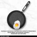 Starfrit The Rock 26 cm (10") Non-Stick Fry Pan, Durable Forged Aluminum