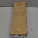 LazBlinds No Tools No Drill Bamboo Roller Shades, Cordless Bamboo Blinds, Light Filtering Roll Up Blinds for Windows, French Door, Porch or Patio Privacy Screen, 12'' W x 70'' H, Brown206