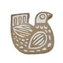 HD 6 IN Birds Wood/ White 2A