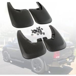 Mud Flaps for 2009-2024 Ram 1500 / (19-24) Ram 1500 Classic, 2010-2018 Ram 2500 3500 All Weather Mudflaps Splash Guards for Trucks/Only Fit No OEM Fender Flares' Model