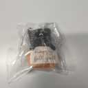 Hocus Pocus Sign Magical Halloween Decor Gift, Mini Black Cat Plush Pumpkin Toy, Witchy Cute Halloween Decor for Women Friend Coworker Handmade Crochet Fall Autumn Table Tiered Tray Ornament