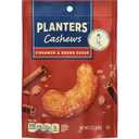 PLANTERS Cashews Cinnamon & Brown Sugar - Trail Mix Snack Pack - Snacks with Cinnamon & Brown Sugar, Snack Pack, Party Trail Mix, 5 Oz Bag (EXP 03/23/26)