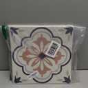 Alow Peel and Stick Floor Tile, Waterproof Peel and Stick Flooring, Self Adhesive Vinyl Flooring Easy to Install for Bathroom, Kitchen(11.8in X 11.8in, 10PCS) (Terra Cotta)