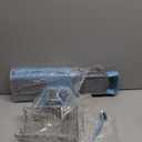 ONCE FOR ALL Upgrade Safe Mandoline Slicer Plus, Biger Size, Adjustable Vegetable Food Chopper Potato Fries Cutter, Detachable Blade, Kitchen Chopping Artifact, Gift (SkyBlue)