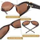 JM 2 Pack Bifocal Reading Sunglasses for Women Fashion Sun Readers Outdoor Reading Glasses UV400 Protection