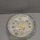 Ceramic Pie Pan Pie Dish for Oven 10 Inch Pie Plate Round Bakeware (Butterfly)