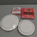 Class of 2026 Graduation Plates and Napkins Set, Disposable Paper Plate Set Polka Dots Plates Napkins Cups Knife Fork Spoon for Graduation Party Decorations and Supplies,Serve 50