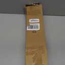 2 Pack Silver Curtain Rod, 1 Inch Adjustable Heavy Duty Curtain Rods for Windows 30 to 56 Inch, Decorative Modern Window Treatment Rods, Splicing Metal Drapery Pole, Easy Installation