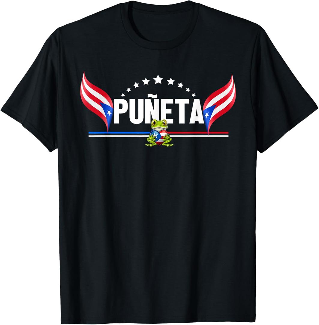 Funny Puerto Rican Boricua Hispanic Pueta Puerto Rico T-Shirt, Size Small