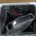 iTouchless 50 Liter / 13 Gallon Sensor Dog-Proof Kitchen Trash Can with Lid Lock and AbsorbX Odor Filter, Touchless Lid, Stainless Steel Garbage Recycling Bin for Kitchen, Home, Office, Business