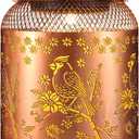 8 x Cardinal Solar Lanterns Outdoor Hanging Cardinal Garden Decorative Christmas Lantern Birthdays Gifts for Women Mom Grandma Metal Waterproof Solar LED Light for Yard, Patio, Lawn, Porch,