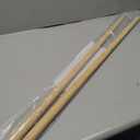 DaTpuik 1 x 36 Inch 2 PCS Dowel Rods Wood Sticks Wooden Dowel Rods - Unfinished Bamboo Sticks - for Crafts and DIYers
