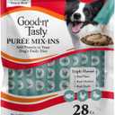 2 x Good 'n' Tasty Puree Mix-Ins Dog Food Topper or Treat, 28 Count (EXP 11/25/26)