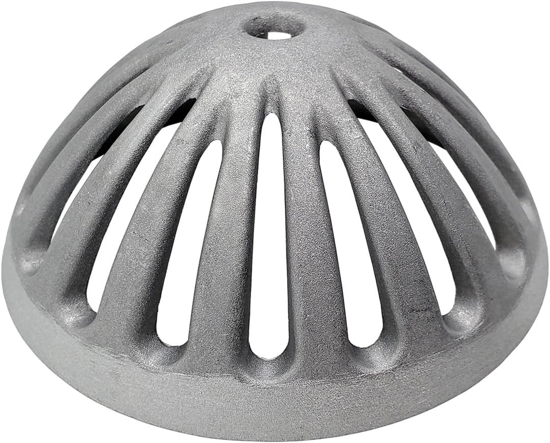AmGood Dome Strainer for Floor Sink Drain | 5-1/2" Diameter