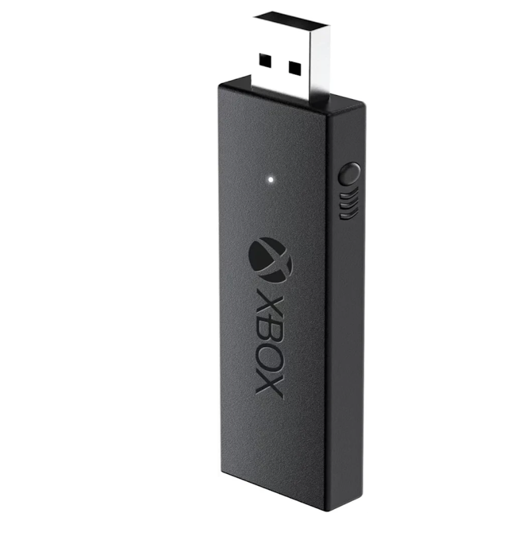 Wireless Adapter for Xbox One Controller Works with PC, Laptops, Tablets, Windows 7 8 10, Compatible with Xbox One, One S, One X, Elite 1, Elite 2 Controller - Low Latency (Black)