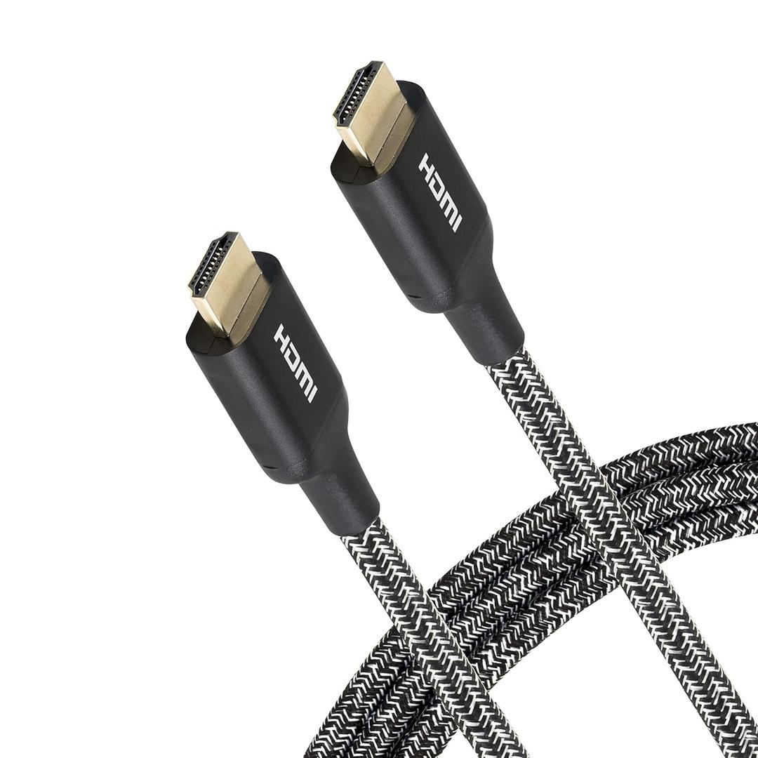 PHILIPS Elite Premium Certified High-Speed HDMI Cable with Ethernet, 10 ft. 1080p 120Hz 4K 60Hz, 18Gbps, for TV, Monitor, Laptop, PS5, Xbox One X S  SWV6320P/27