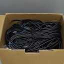 XMCOSY+ Smart Outdoor String Lights, 98Ft Patio Lights Waterproof, App Control, Compatible with Alexa, RGBCWIC Color Changing LED String Light for Outside (Black)