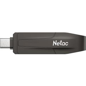 Netac 512GB Portable External Solid State Drive USB 3.2 Type-C Dual Interface, up to 550MB/s for Data Storage, Expansion of Storage for Photos/Videos/Music/Files, US8