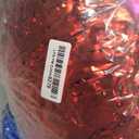 100 Pcs Cheerleading Pom Poms Metallic Foil Cheer Pompoms with Plastic Handle Cheerleader Pompoms Spirit Fun for Cheer Squad Dancing Party Performance Game Ball Sports Team