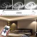 24V LED Power Supply with Dimmer Switch, 48W 24V DC Power Supply for 24 Volt Single Color LED Strip Lights