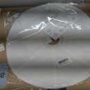 2Pcs White Oval Paper Lantern Lampshade, 19" Paper Lanterns Pendant Light Shade, Chinese Lanterns for Living Room, Bedroom, Hanging Party Decor(White-19inch-2PCS)