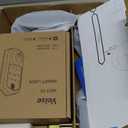 Veise VE017G-H Wi-Fi Smart Fingerprint Front Door Lock Set, Remote App Control, Keyless Entry Deadbolt with Handle, Backlit Keypad, IP55 Weatherproof, Auto Lock, Easy to Install, Matte Black