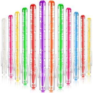 Outus 24 Pcs Maze Pen Puzzle Novelty Ballpoint Pen Fidget Toy with Ball Maze Inside for Back to School Student Gift Stress Relief Office Stationery Birthday (Assorted Color)