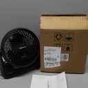 Amazon Basics Air Circulator Fan, Desk Fan for Bedroom, Home and Office, With 90-Degree Tilt Head, 3 Speed Settings, Lightweight (3 LBS), 35 Watts, Black, 11.1"W x 6.3"D x 10.9"H